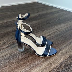 Kenneth Cole Navy Blue Heels
